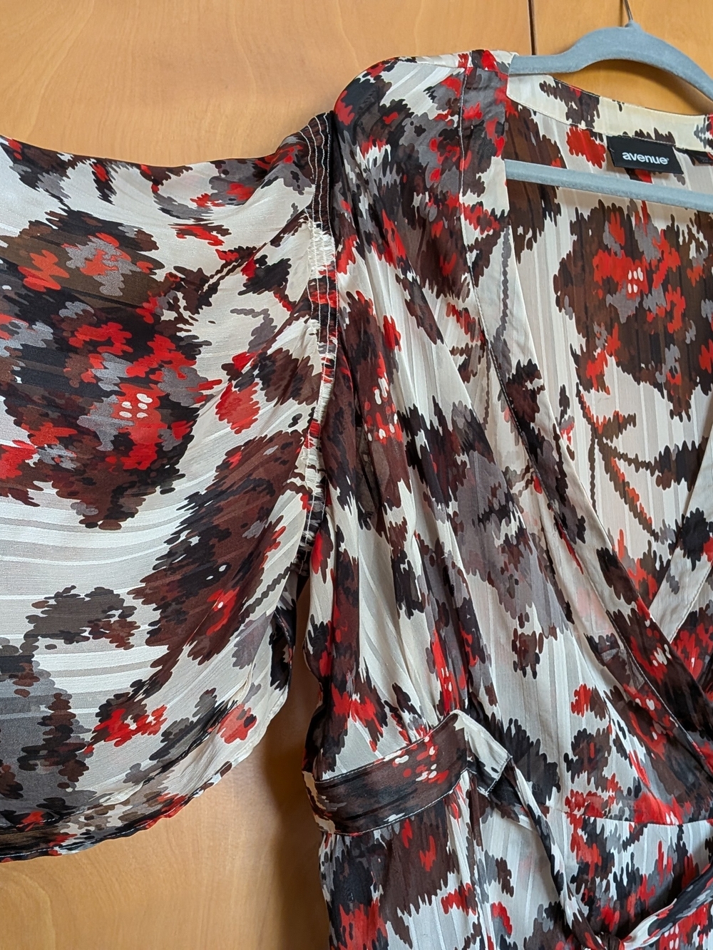 Avenue Wrap Blouse